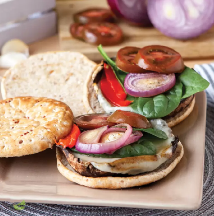 Burger κοτόπουλου σε πίτα